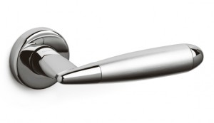 Дверная ручка Olivari модель Aster отделка CA - хром / матовый хром
