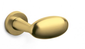 Дверная ручка Olivari Blindo отделка SA - золото матовое
