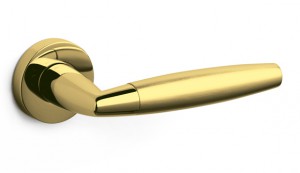 Ручка Olivari SECTOR отделка ZT - золото / матовое золото
